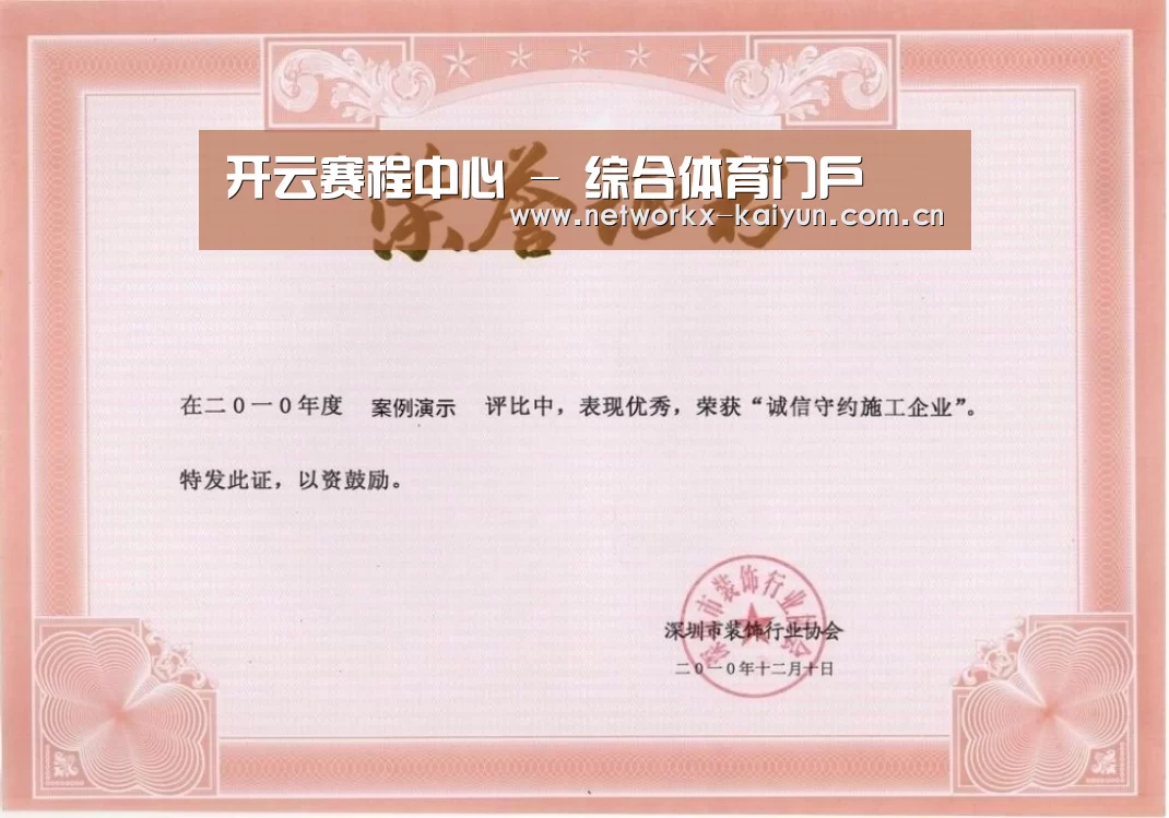 荣誉证书二